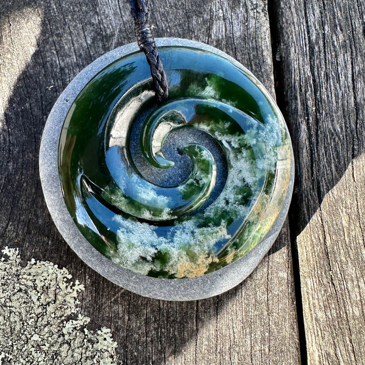 Large Marsden flower koru