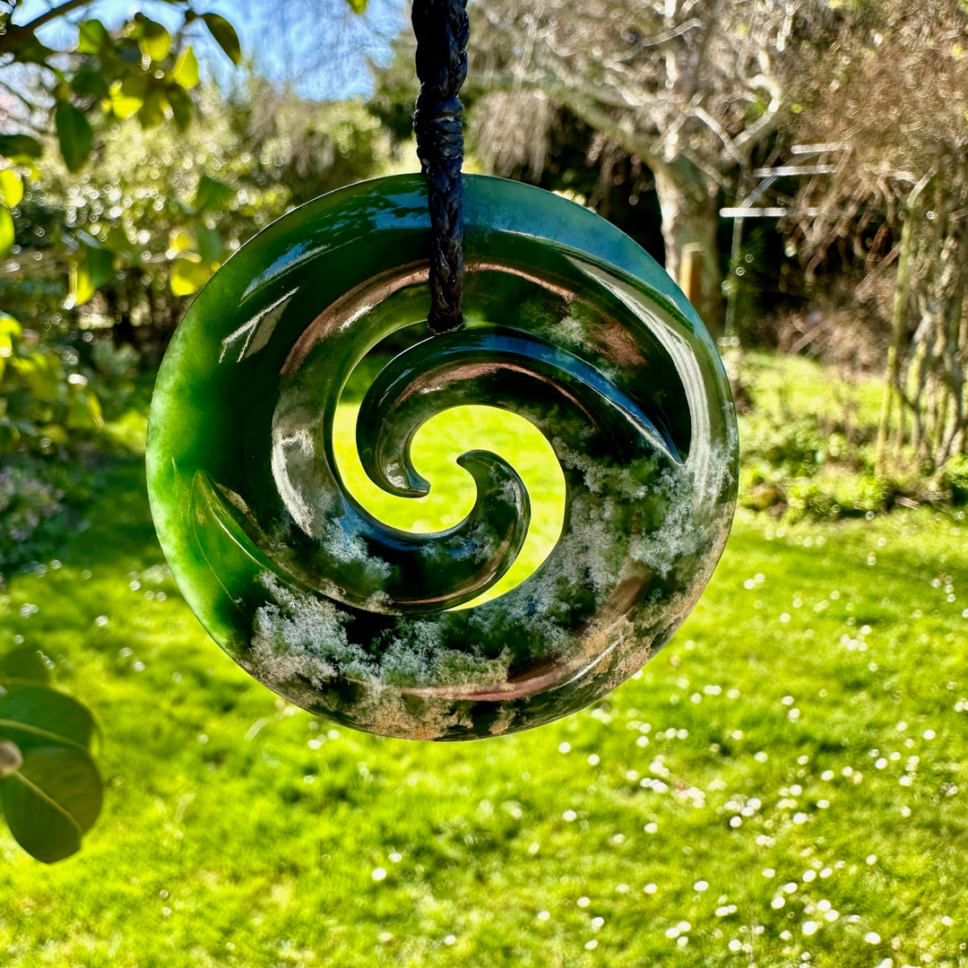 Large Marsden flower koru
