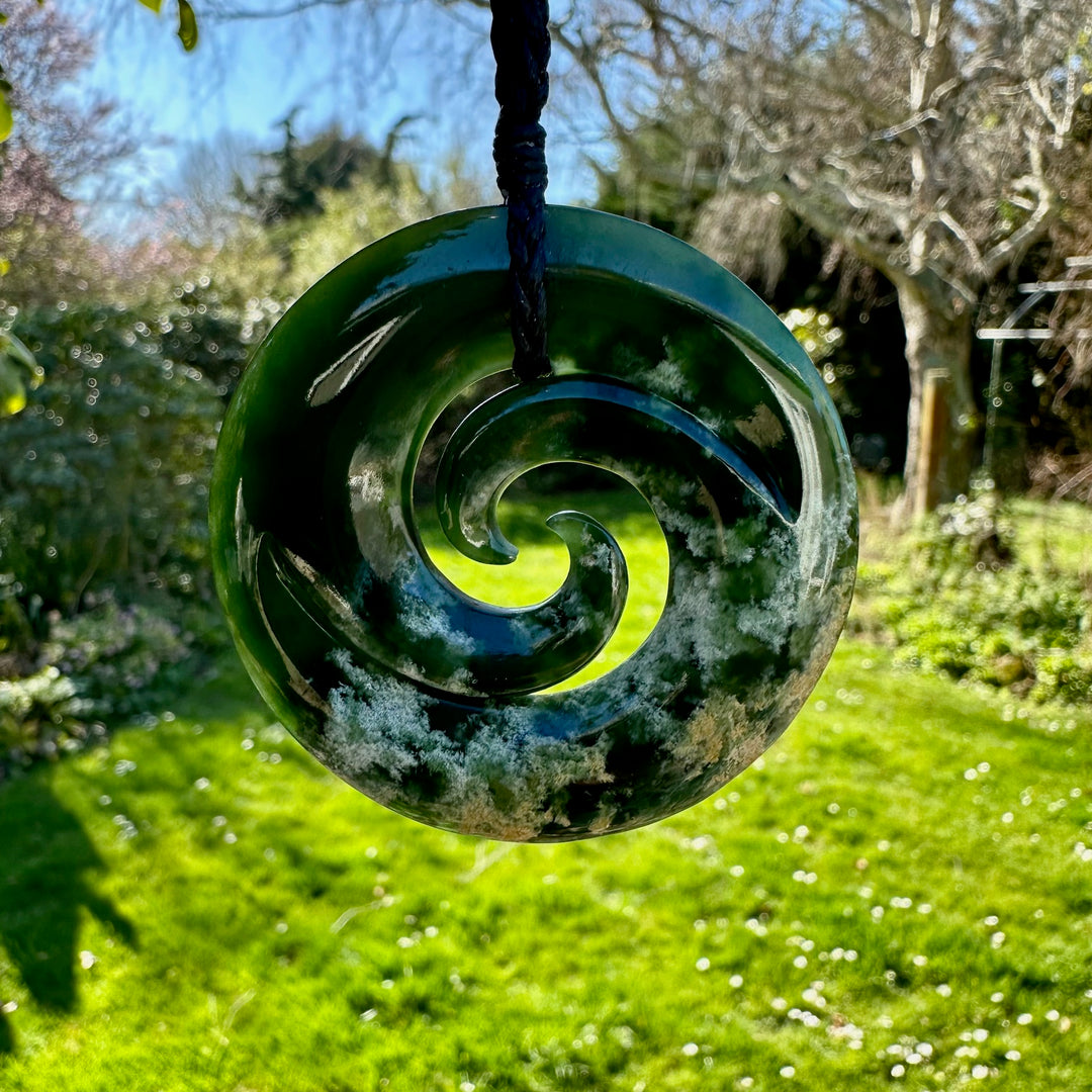 Large Marsden flower koru