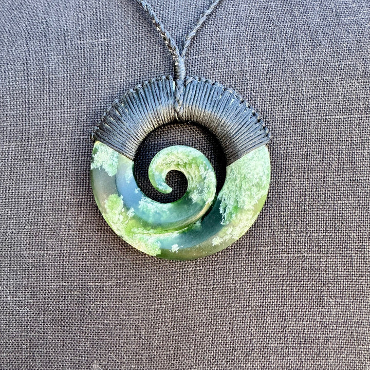 Large Marsden flower koru