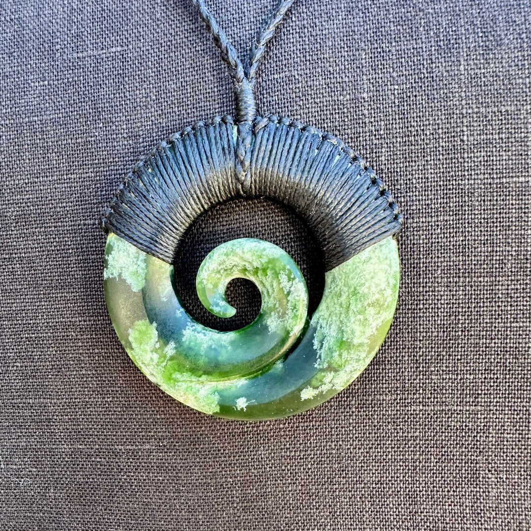 Large Marsden flower koru