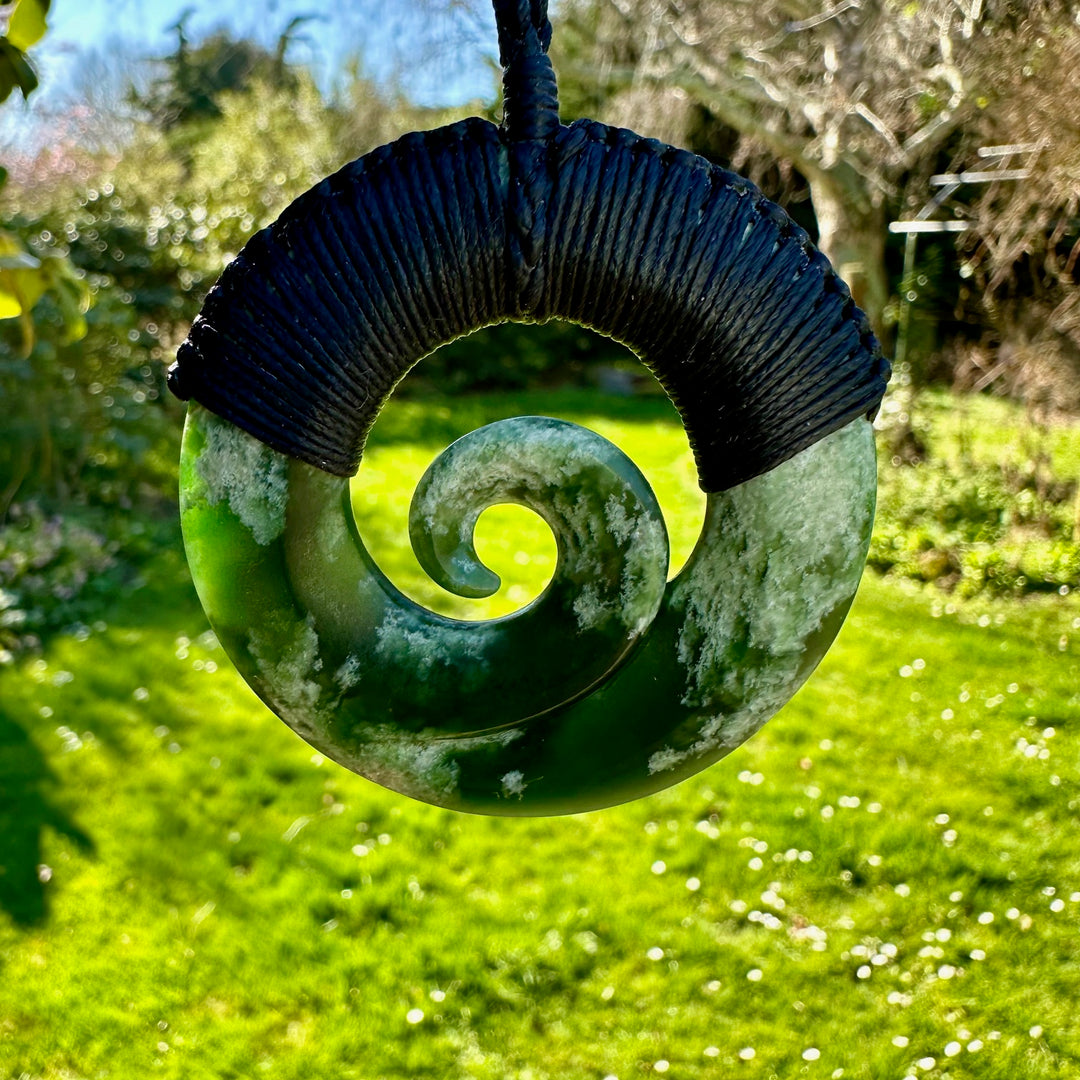 Large Marsden flower koru