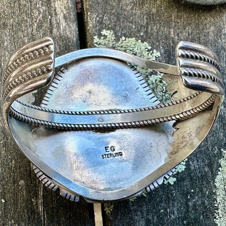 Vintage Navajo turquoise cuff