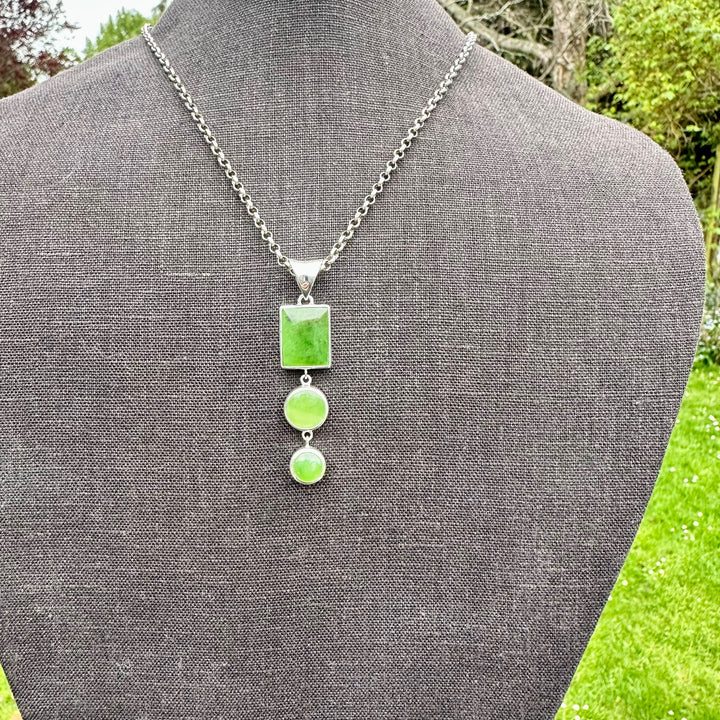 3 tier pounamu pendant