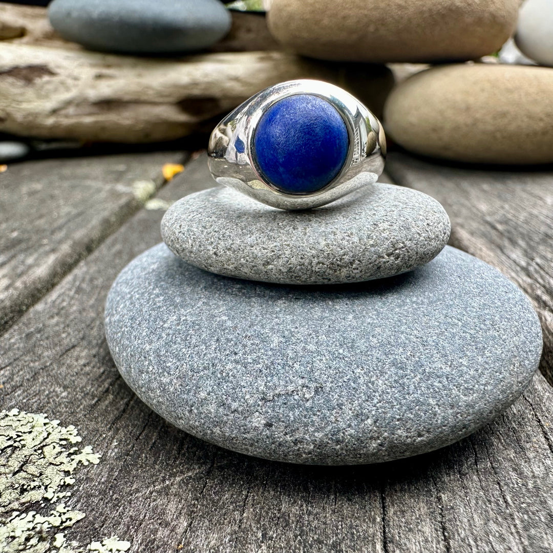 Lapis Lazuli signet ring