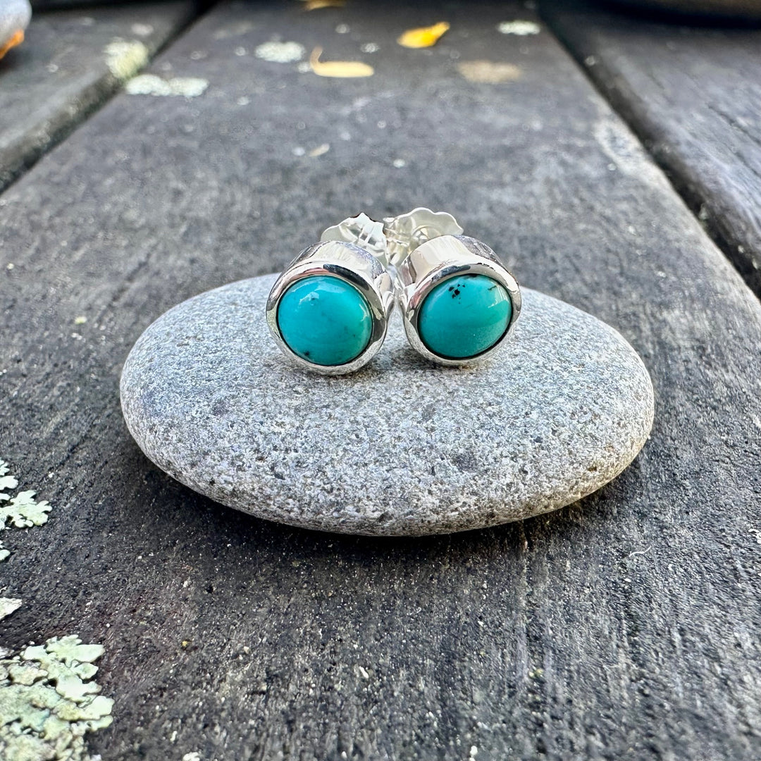 Turquoise studs