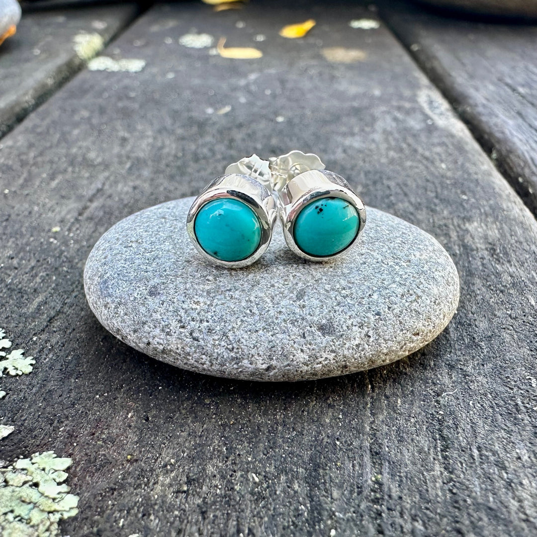 Turquoise studs