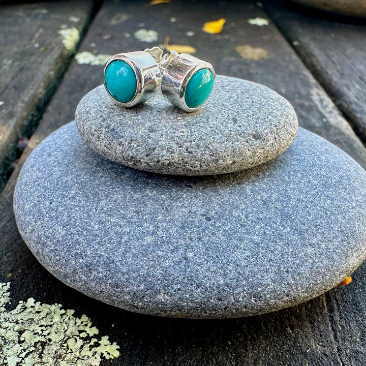 Turquoise studs