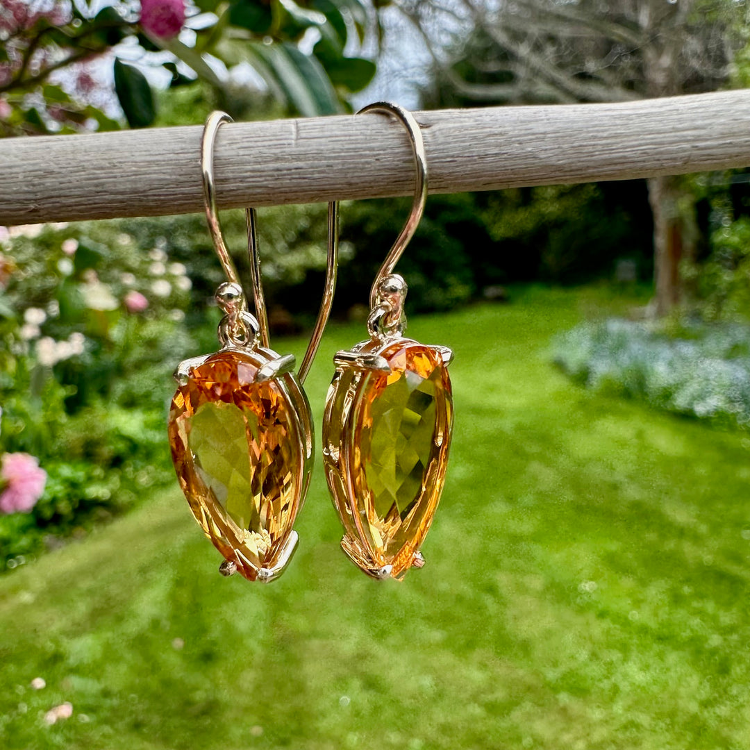 10.71ct Citrine drops