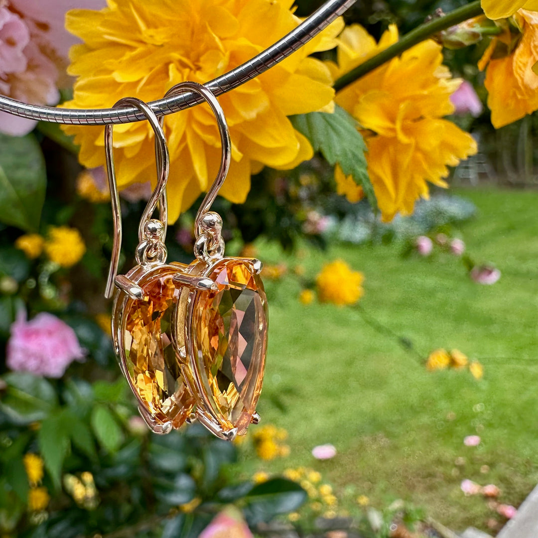 10.71ct Citrine drops