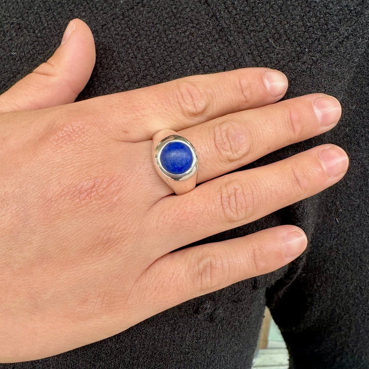 Lapis Lazuli signet ring