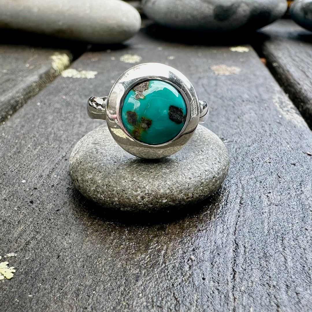 tibetan Turquoise rings