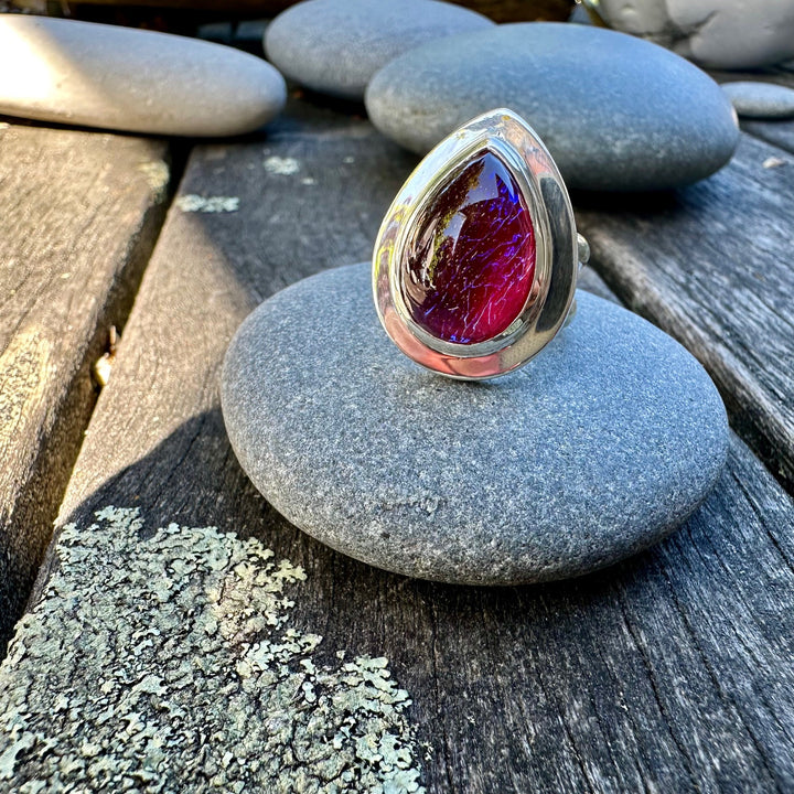 Vintage dragons breath ring