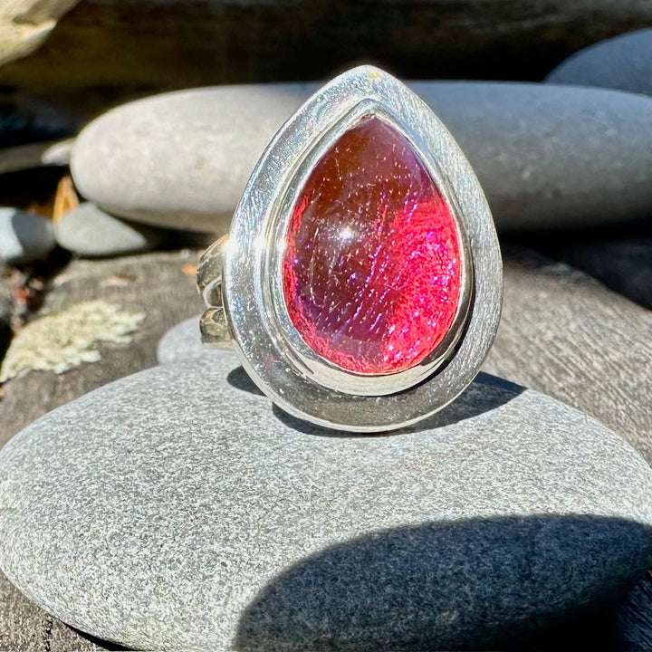 Vintage dragons breath ring