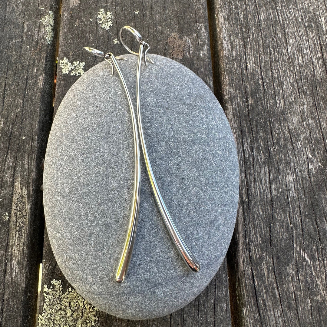 Jacquelin Rabun for Georg Jensen Denmark 1990 earrings