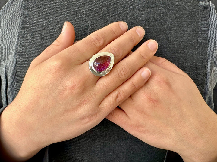 Vintage dragons breath ring