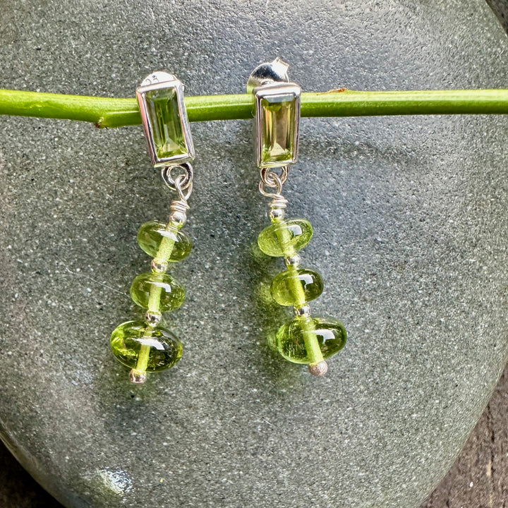 Peridot earrings