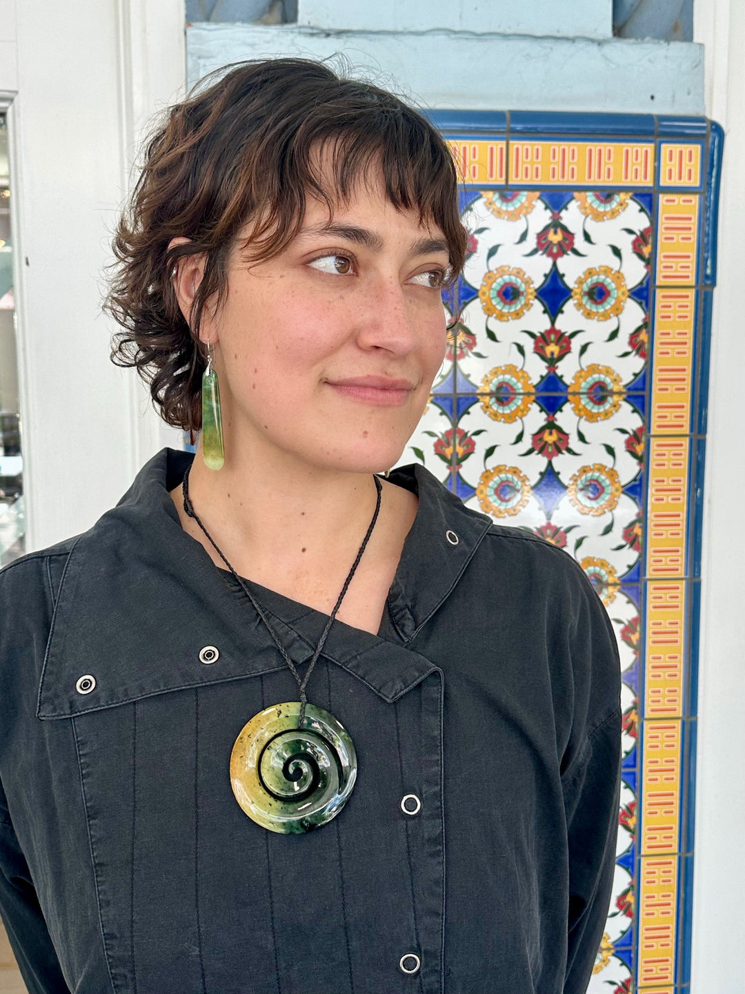 Huge 70mm Marsden Flower koru