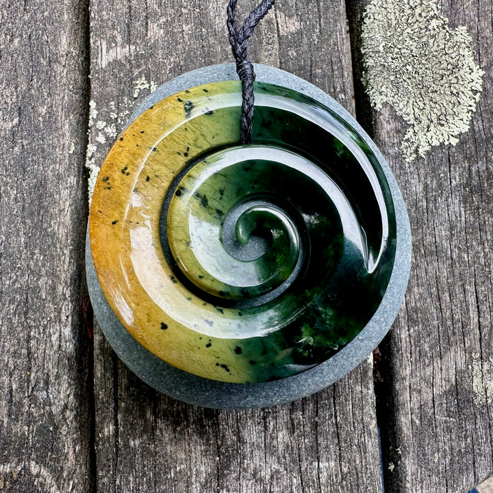 Huge 70mm Marsden Flower koru