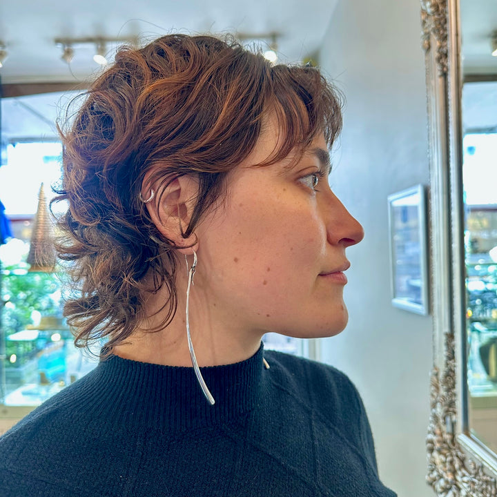 Jacquelin Rabun for Georg Jensen Denmark 1990 earrings