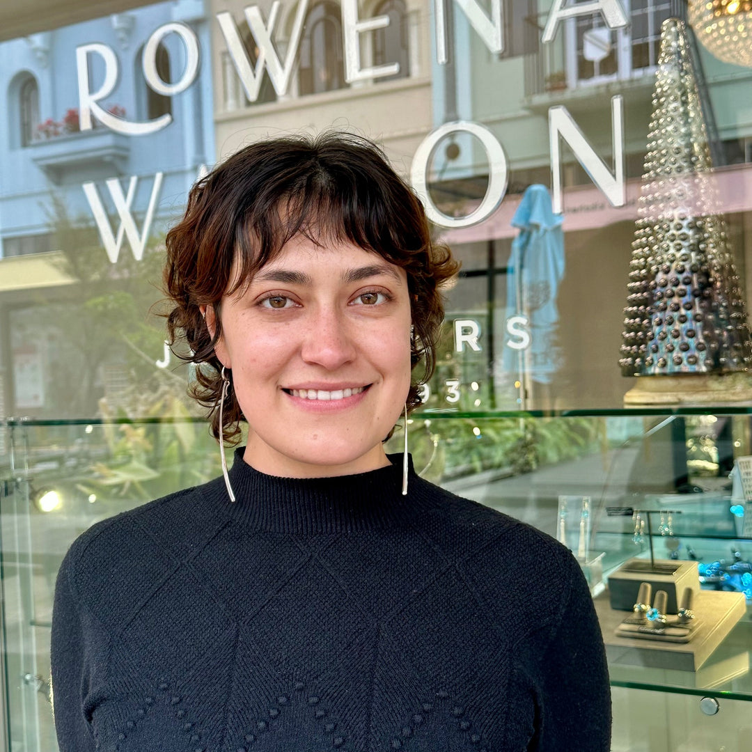 Jacquelin Rabun for Georg Jensen Denmark 1990 earrings