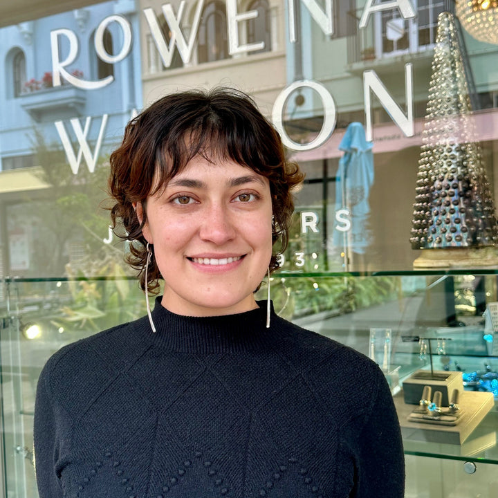 Jacquelin Rabun for Georg Jensen Denmark 1990 earrings