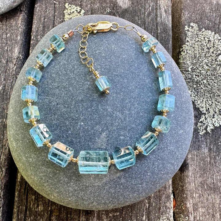 aquamarine bracelet
