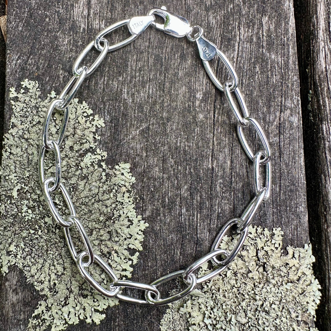 Italian sterling silver bracelet
