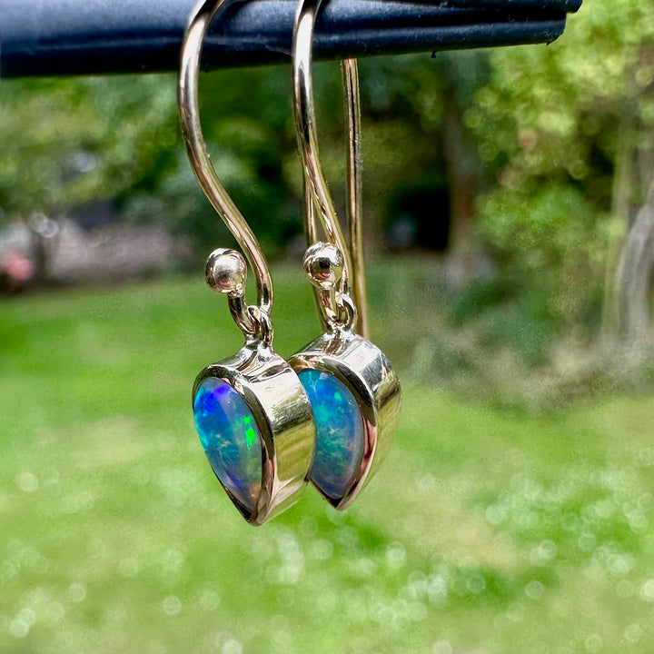 1.05ct Australian crystal drop earrings