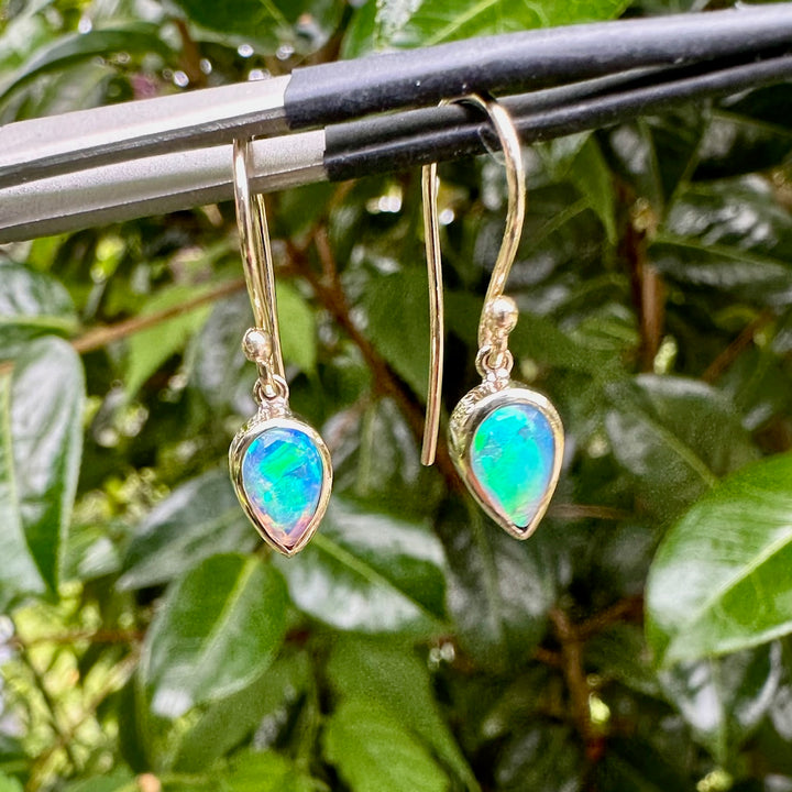 1.05ct Australian crystal drop earrings