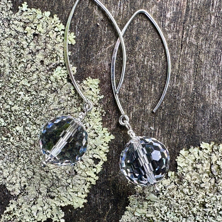 swarovski rich cut earrings