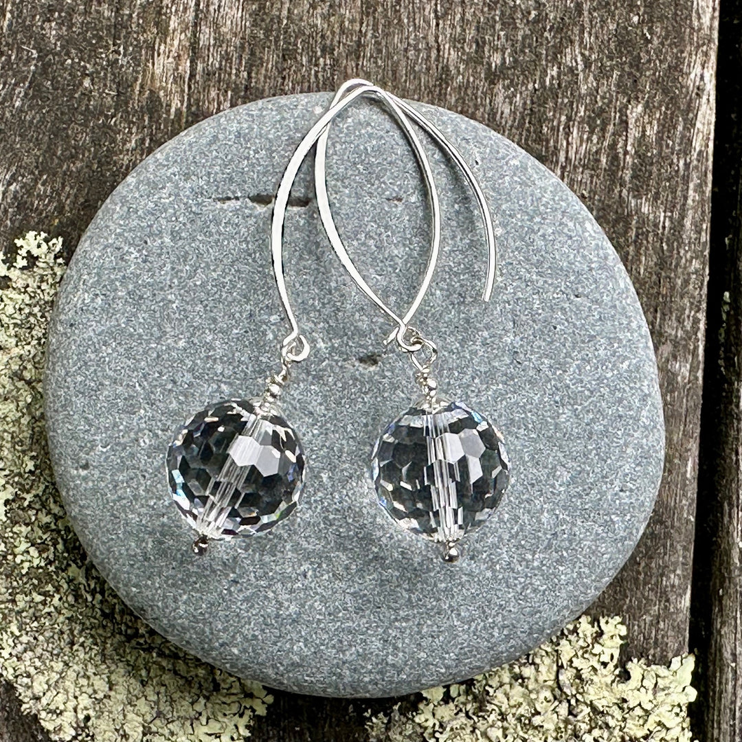 swarovski rich cut earrings