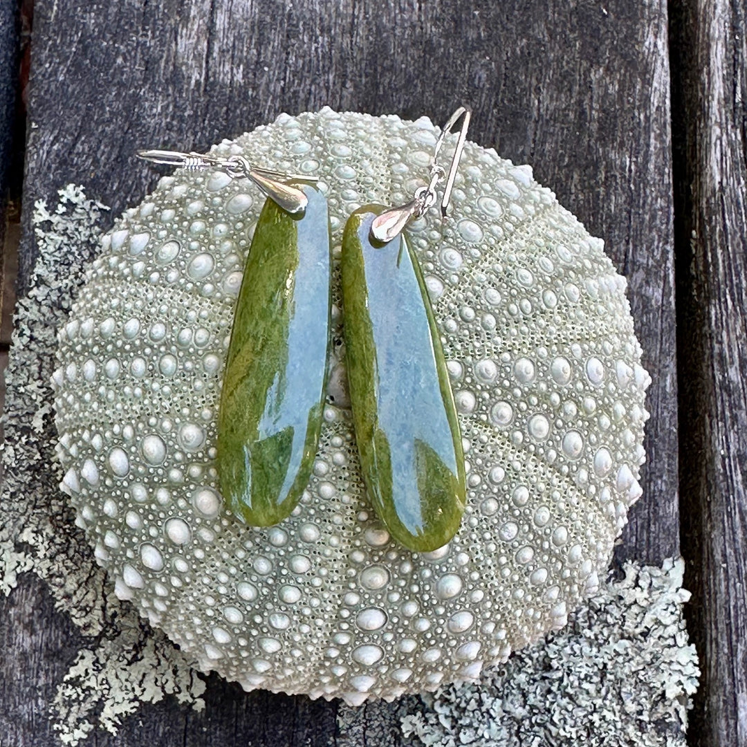 Small Marsden flower drop earrings