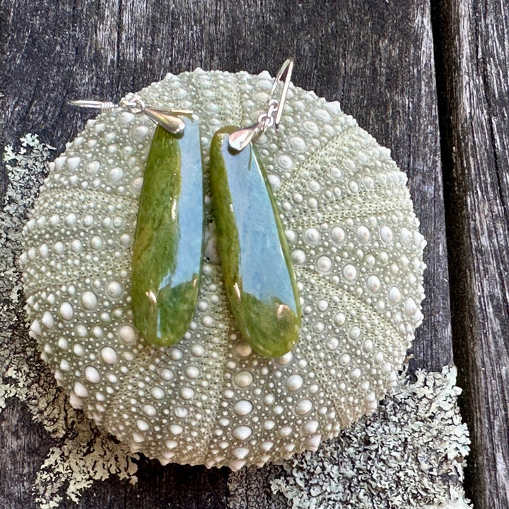 Small Marsden flower drop earrings