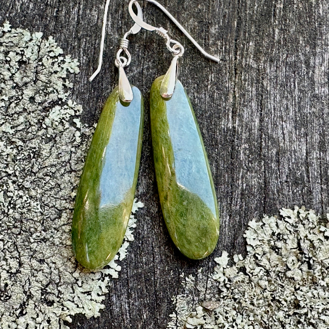 Small Marsden flower drop earrings