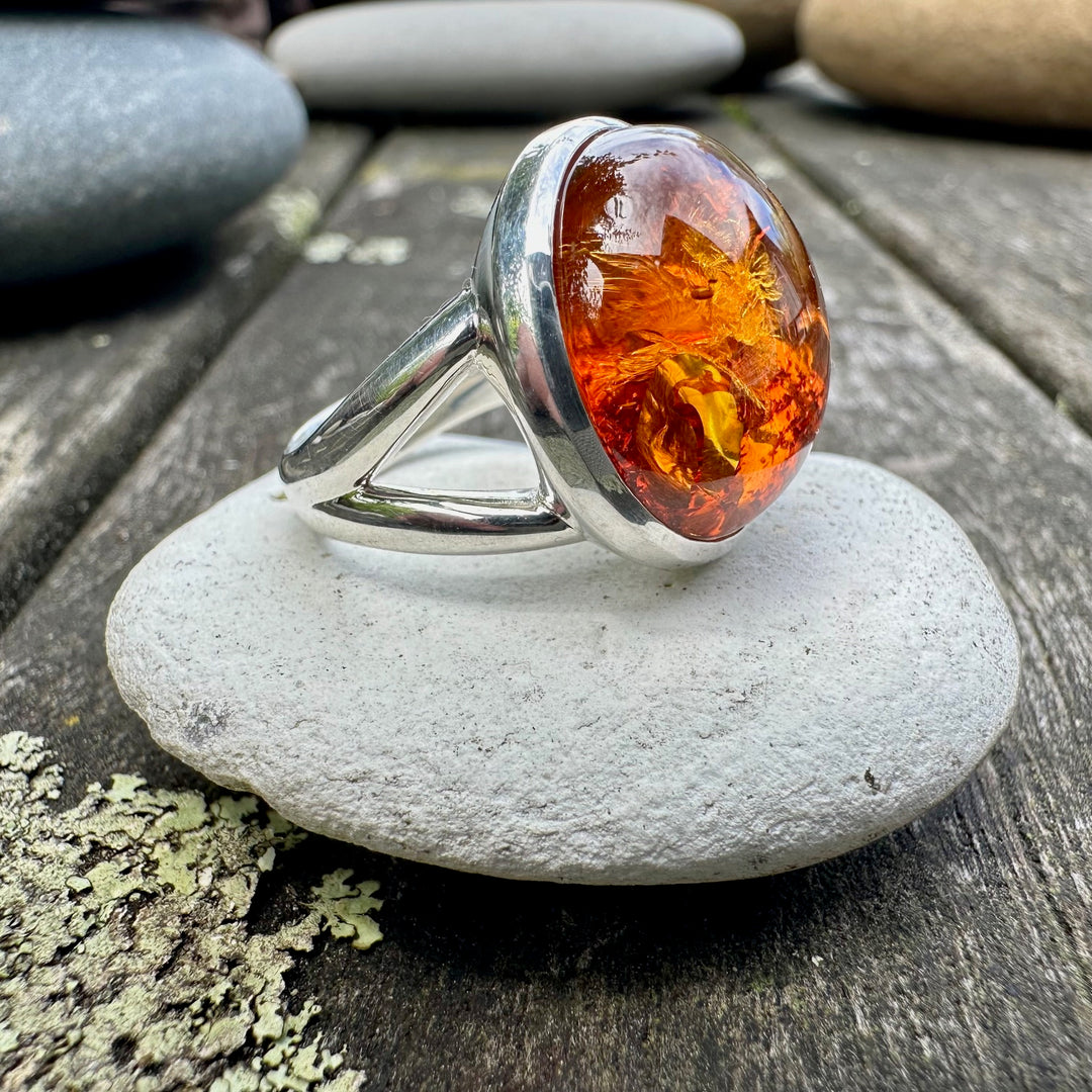 baltic amber ring