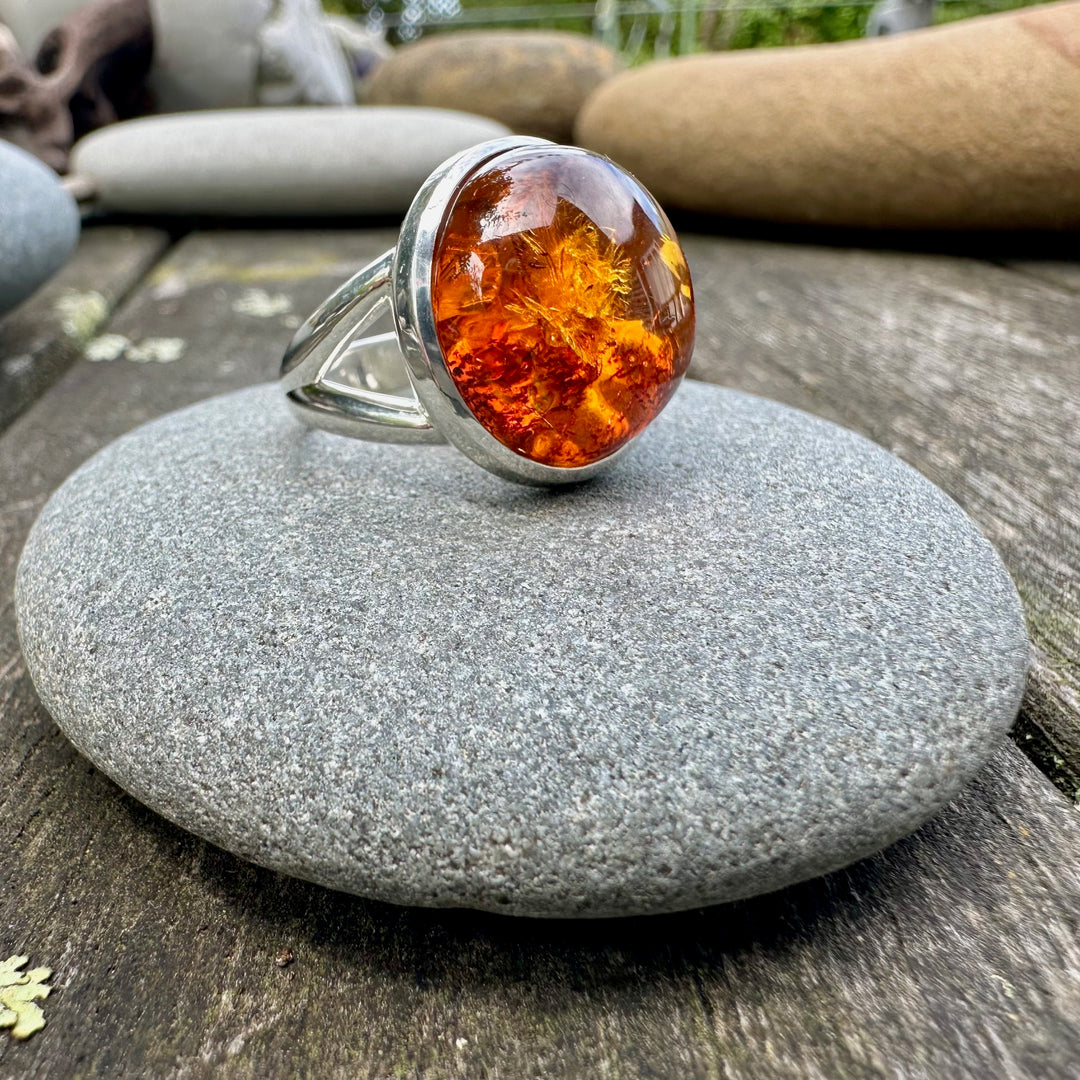 baltic amber ring