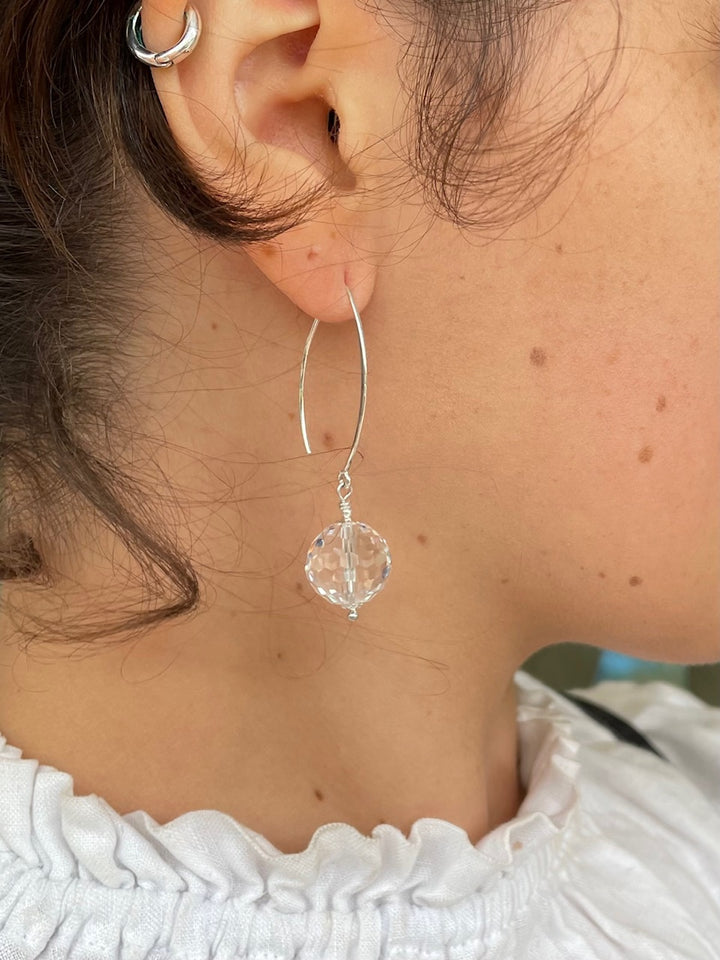 swarovski rich cut earrings