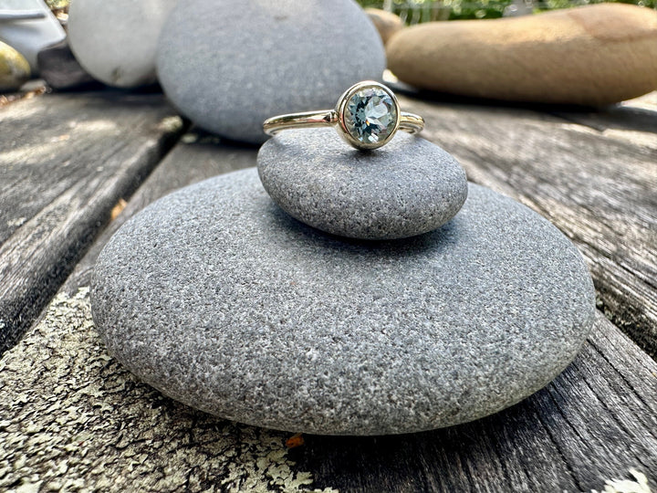 Brazilian aquamarine ring