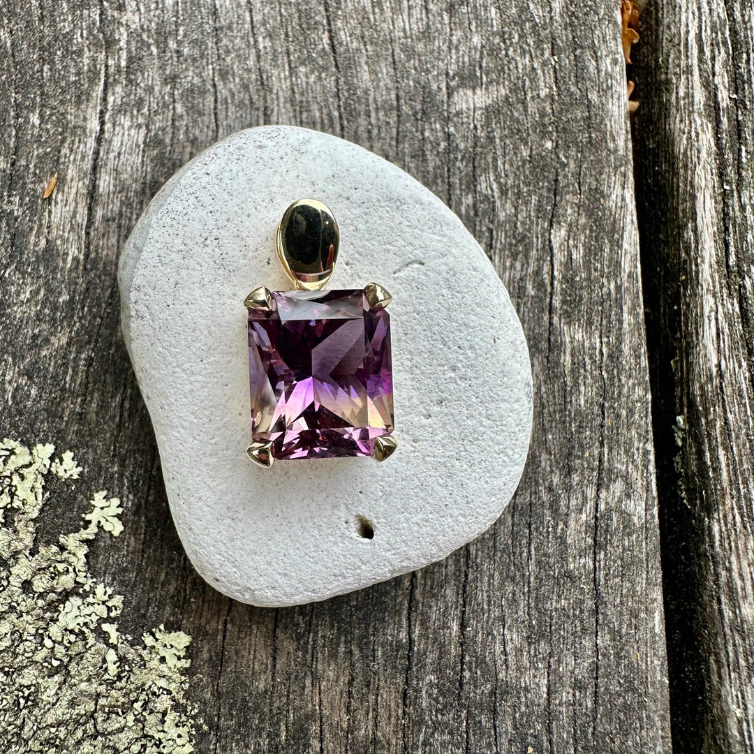 Bolivian Ametrine pendant