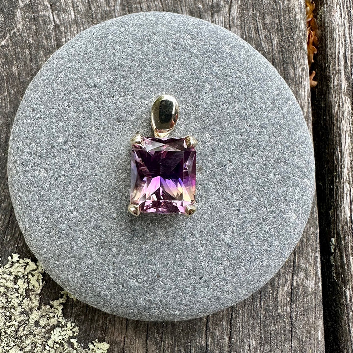 Bolivian Ametrine pendant