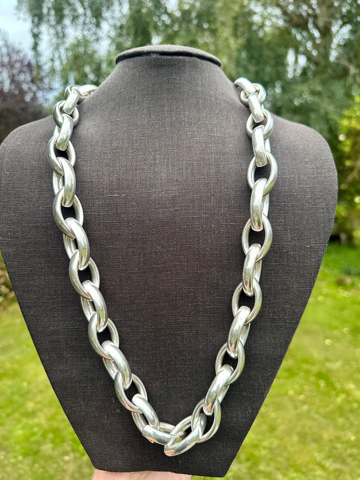 164 gram Vintage sterling silver chain