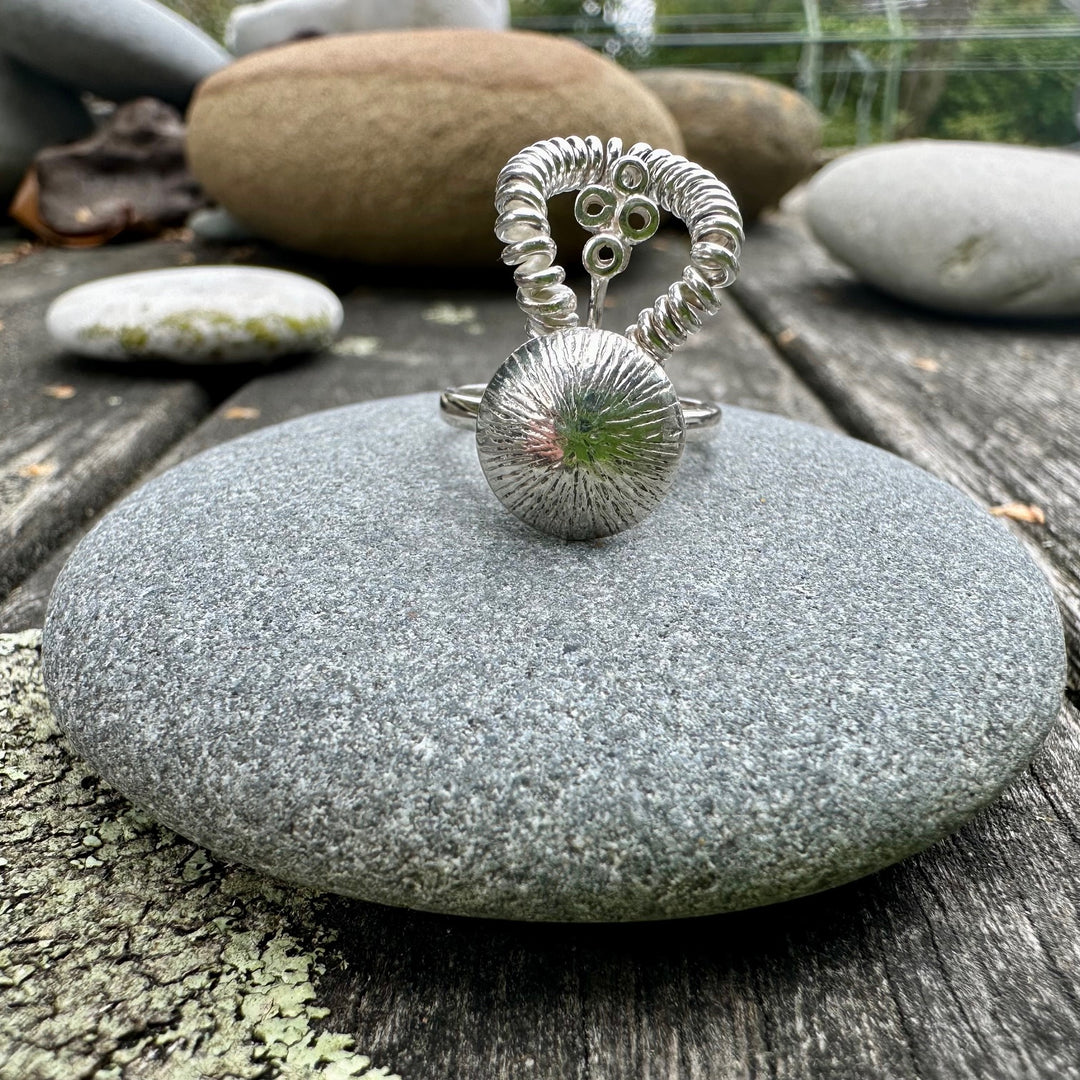 Vintage Andreas Scharm sterling silver ring