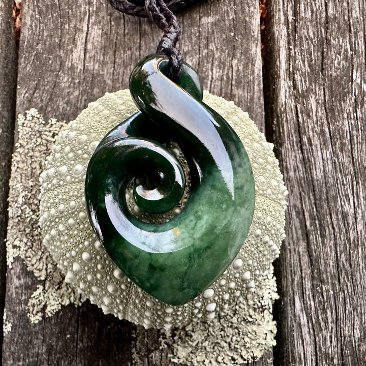 large rau kumara koru