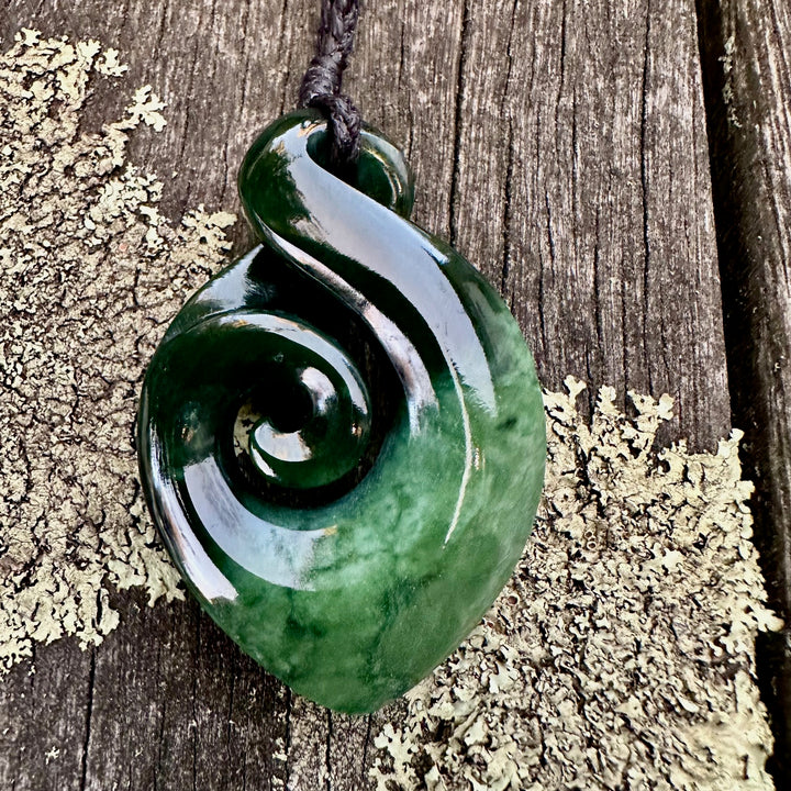large rau kumara koru