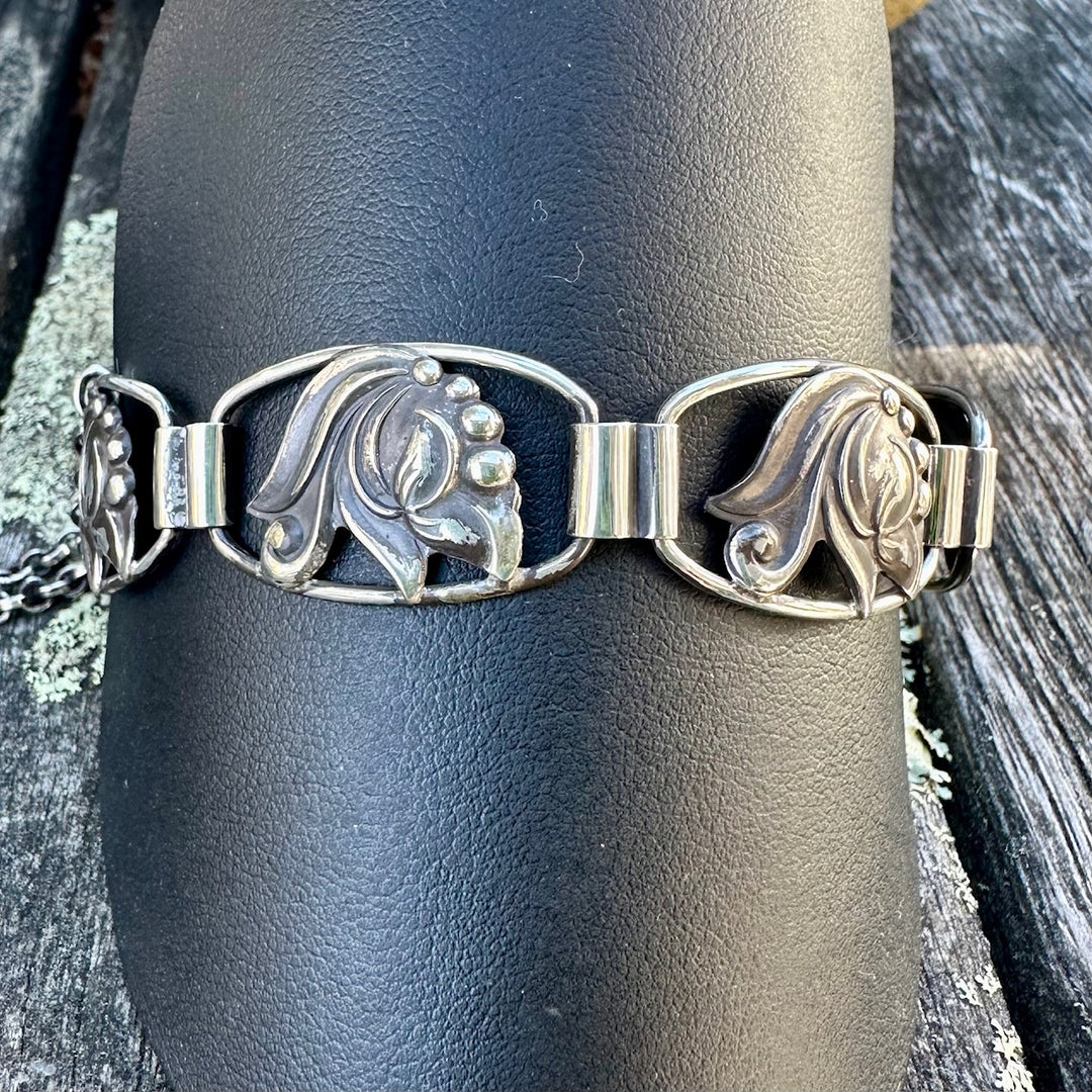 Vintage Danish sterling silver bracelet