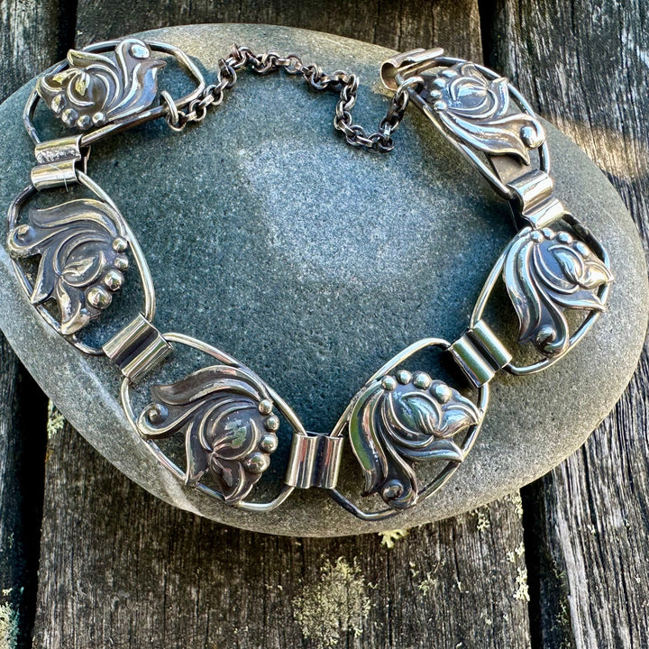 Vintage Danish sterling silver bracelet