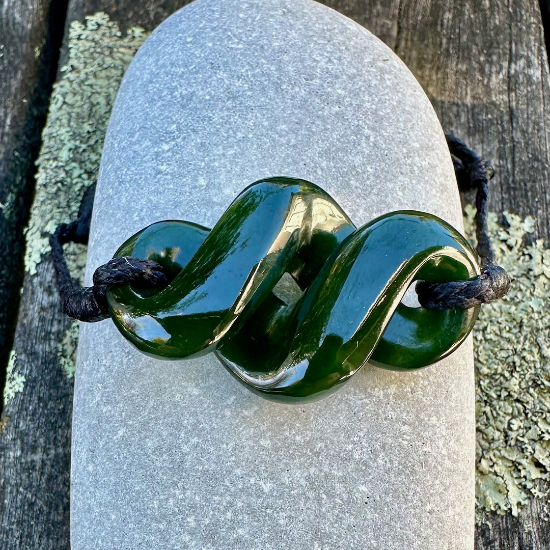 Dark rau kumara bracelet