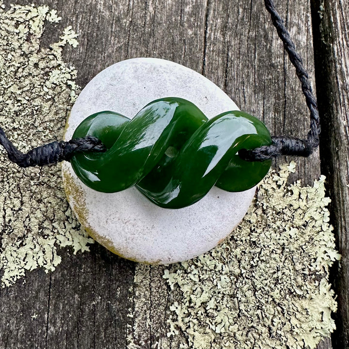 NZ greenstone rau kumara bracelet