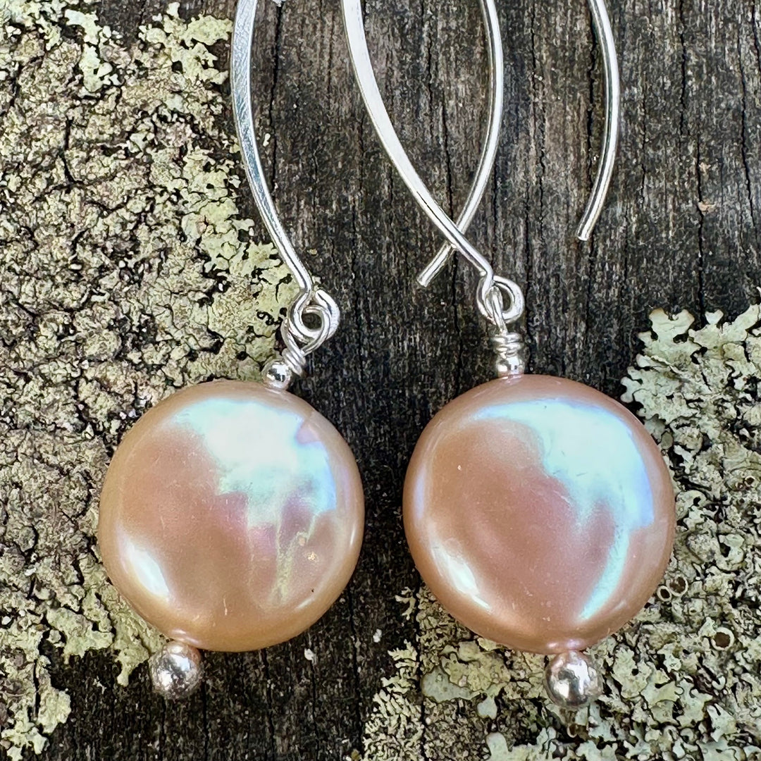Apricot coin pearls